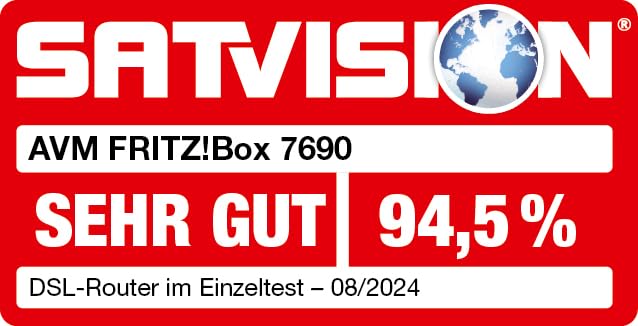 FRITZ!Box 7690 DSL-Router Wi-Fi 7 Mesh Supervectoring