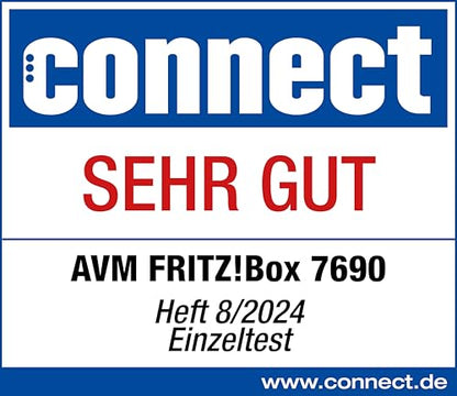 FRITZ!Box 7690 DSL-Router Wi-Fi 7 Mesh Supervectoring