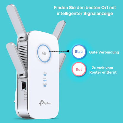 TP-Link RE655 WLAN Repeater AC2600 Dualband Gigabit