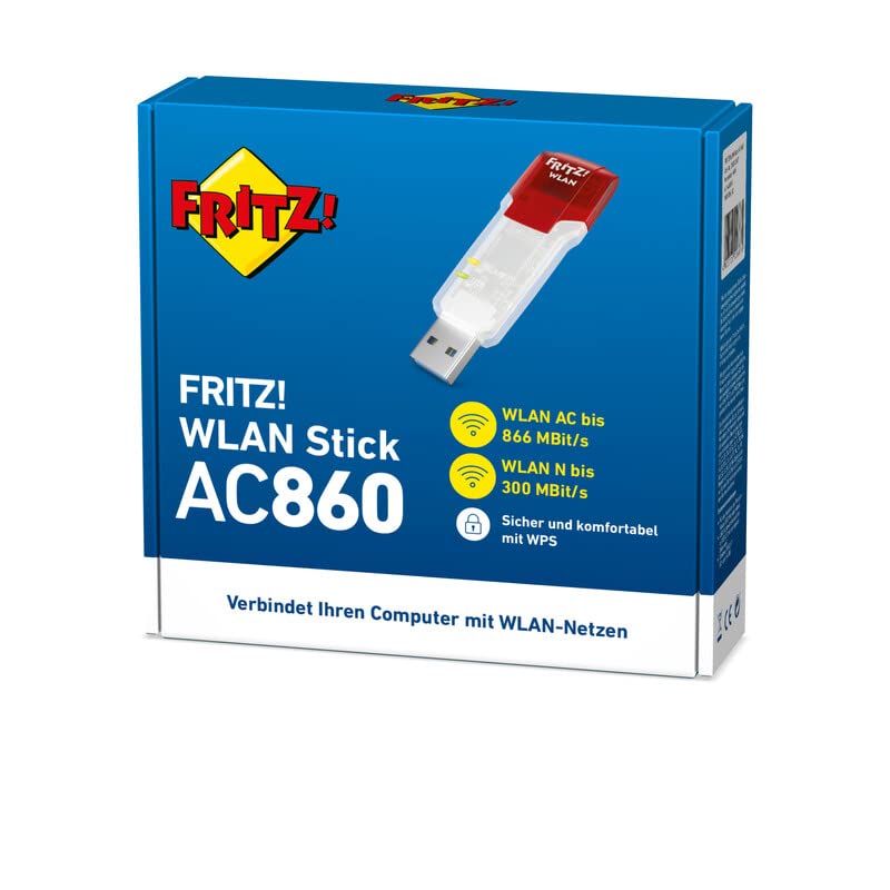FRITZ!WLAN Stick AC 860 Dualband 866 + 300 MBit/s