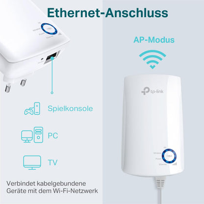TP-Link TL-WA850RE WLAN Repeater 300 MBit/s Weiß