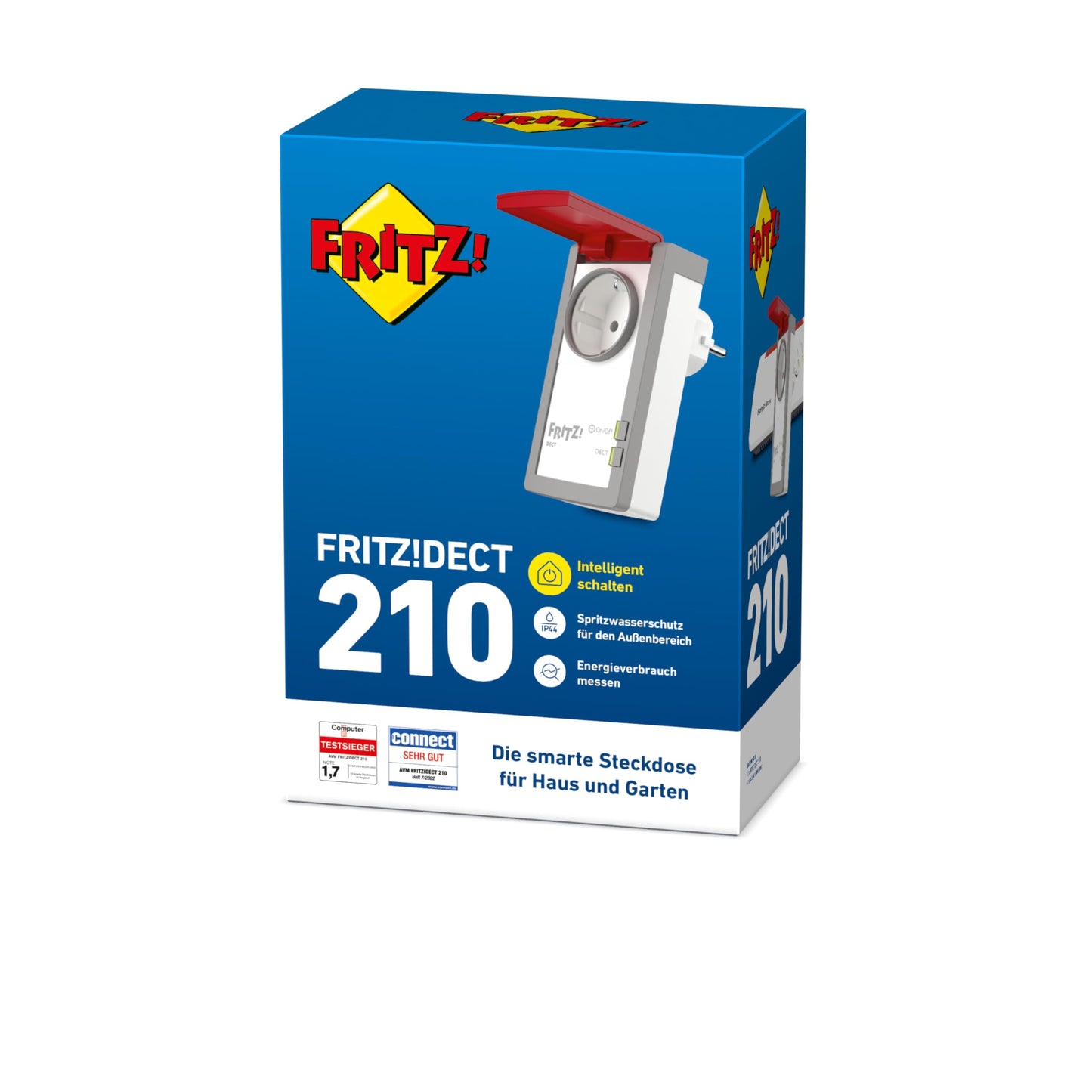 FRITZ!DECT 210 Steckdose Smart Home IP44 Außenbereich