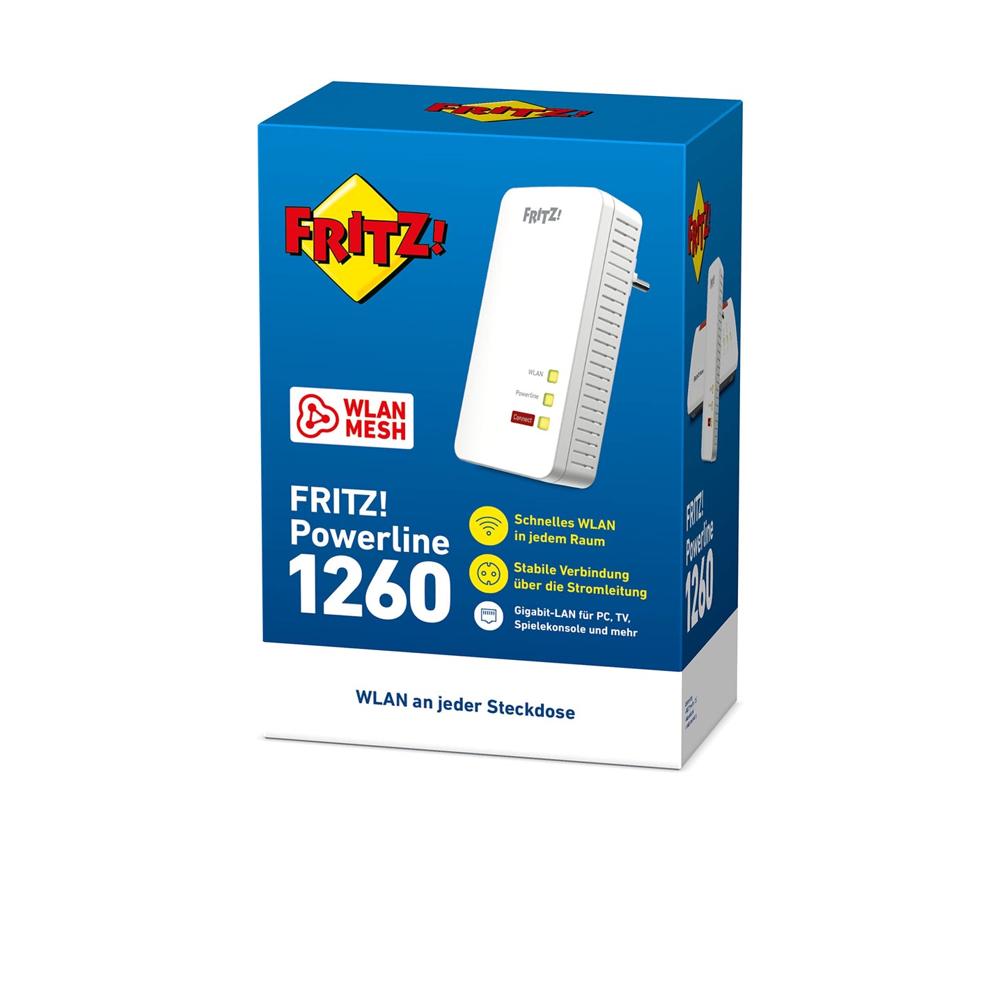 FRITZ!Powerline 1260E Adapter 1200 MBit/s WLAN Access Point