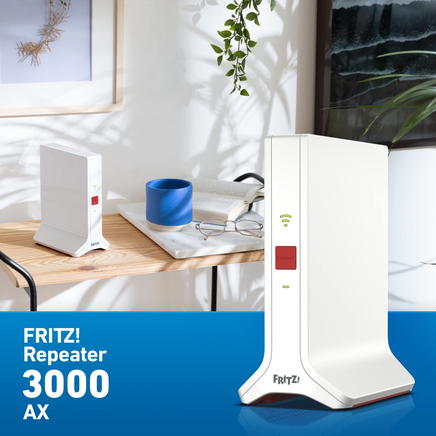 FRITZ!Repeater 3000 AX Wi-Fi 6 Tri-Band 4200 MBit/s