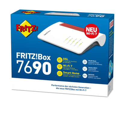 FRITZ!Box 7690 DSL-Router Wi-Fi 7 Mesh Supervectoring