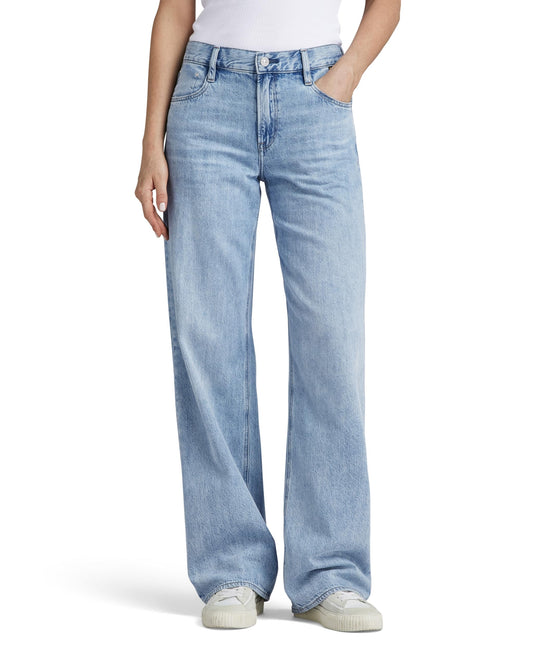 G-STAR Damen Judee Low Waist Loose Jeans Blau (Sun Faded Cloudburst D22889-D536-G339) 27W / 32L
