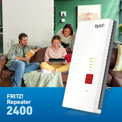 FRITZ!Repeater 2400 Dual-WLAN AC+N 1733+600 MBit/s Gigabit
