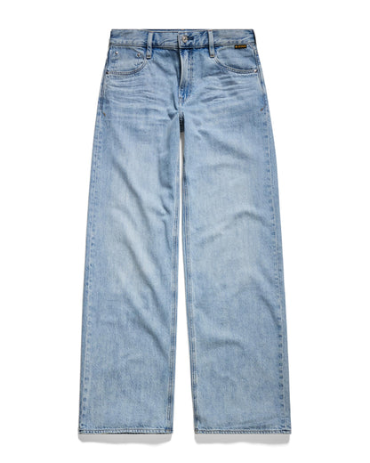 G-STAR Damen Judee Low Waist Loose Jeans Blau (Sun Faded Cloudburst D22889-D536-G339) 27W / 32L