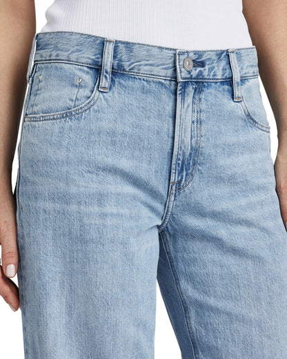 G-STAR Damen Judee Low Waist Loose Jeans Blau (Sun Faded Cloudburst D22889-D536-G339) 27W / 32L